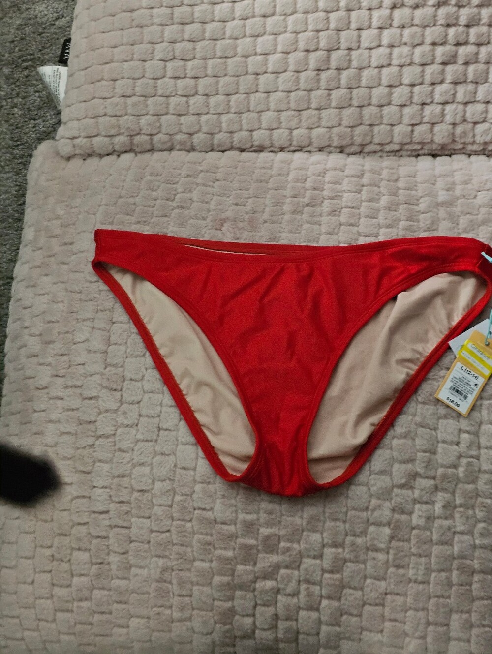 Red Bikini Bottoms - Classic Swim Brief